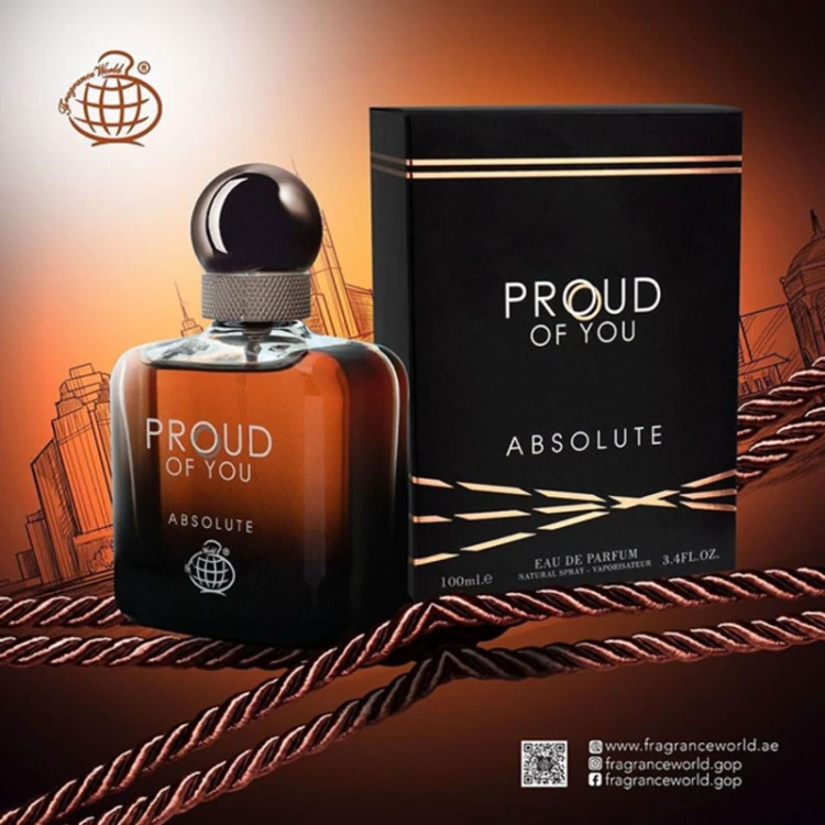 عطر ادکلن فراگرنس ورد مدل پرود آف یو ابسولوت رایحه جورجیو آرمانی استرانگر ویت یو ابسولوتلی